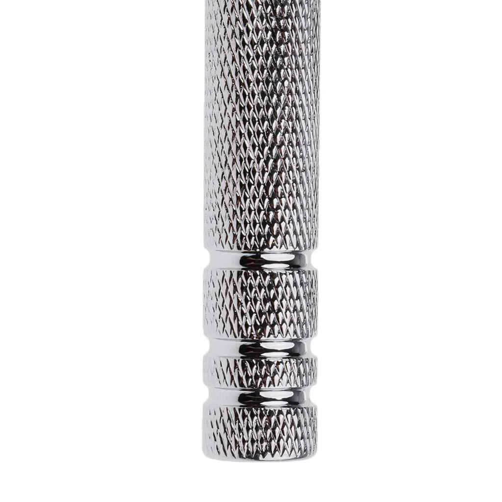 

Mini Portable Men's Double Edge Safety Shaver Alloy Classic Manual Shaving Shaver for Home Travel Hotel Outdoor Use