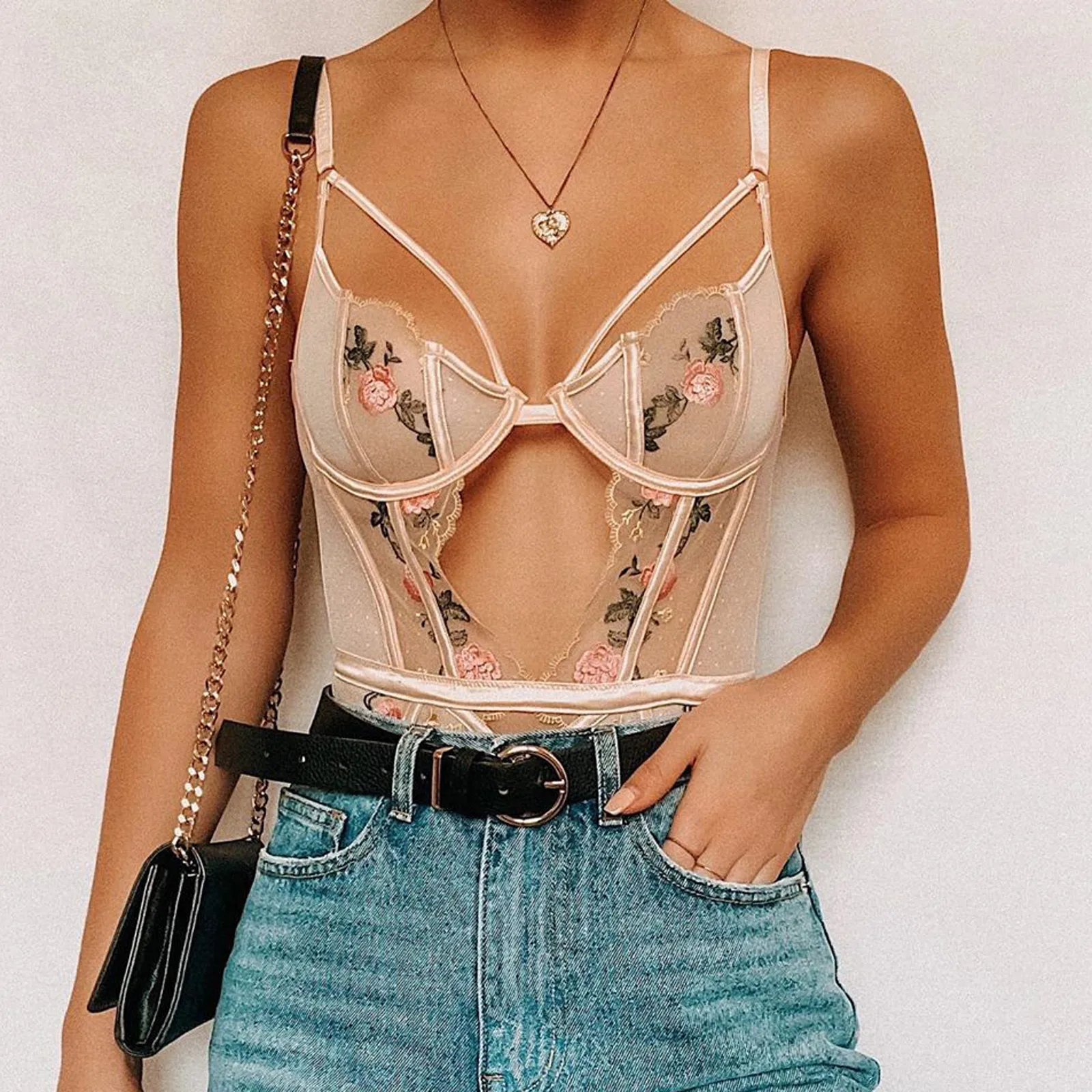 

Сексуальное нижнее белье, прозрачное кружевное женское нижнее белье, порно, с открытой спиной, экзотические платья, с цветочной вышивкой, аж...