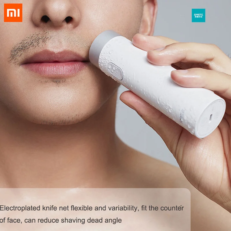 

Xiaomi Smate Electric Shaver for Men Flex Razor Dry Wet Shaving Machine USB Rechargeable IPX7 Waterproof A Blade Comfy Clean