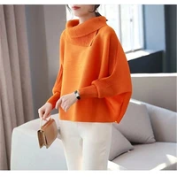 miyake folds fashion temperament lapel bat sleeve solid color shirt loose and thin western style all match age reduction female