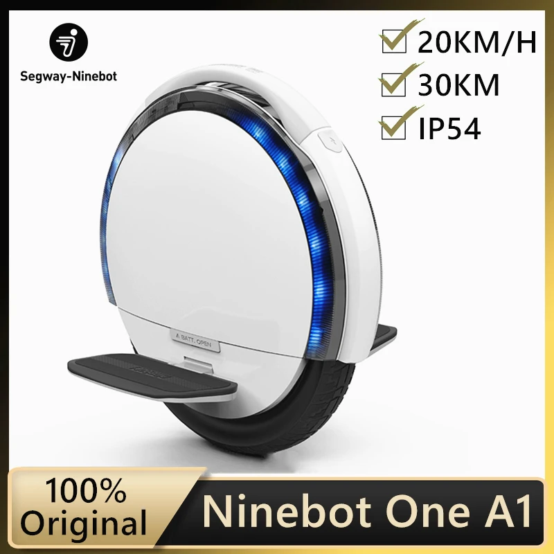 Оригинальный Одноколесный скутер Ninebot One A1 самобалансирующийся электросамокат