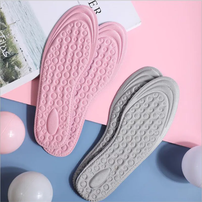 

2Pc EVA Memory Foam Breathable Massage Insoles for Women Shoes Inner Sole Shoe Insert Lift Heel Comfort Heightening Insoles