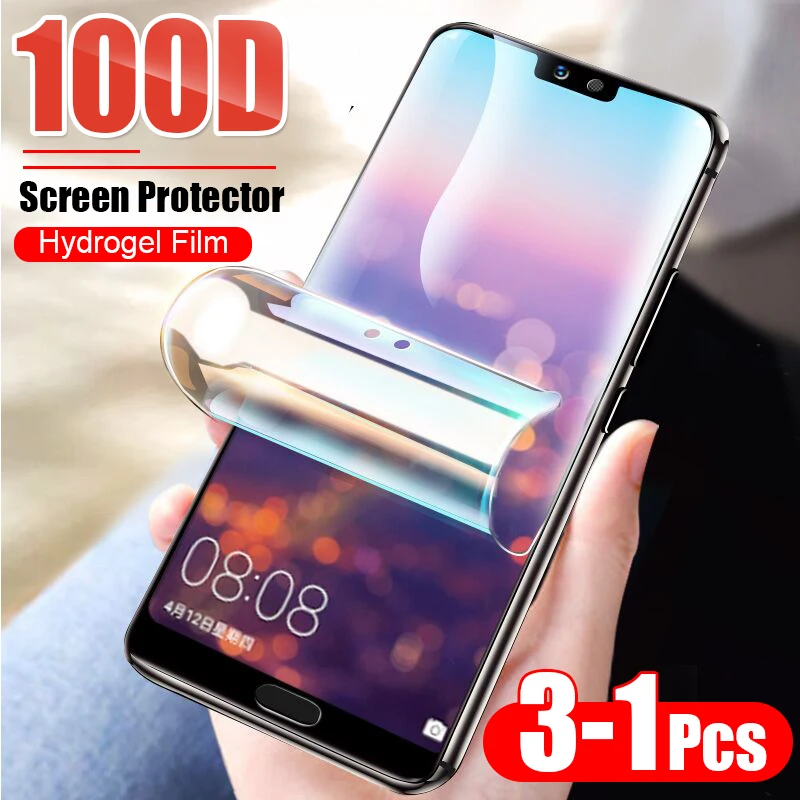 Защитная пленка для Huawei Honor 10 lite 20 Pro 8a 8s 8c View Psmart Y5 Y6 9X Play мягкая не стекло 3