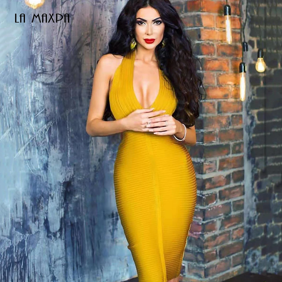 Осеннее Новое модное женское сексуальное платье на бретелях с глубоким v