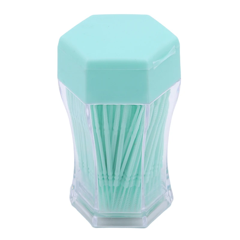 

200pcs/set New Arrivals Soft Plastic Double-head Brushed Toothpick New Fashion Toothpicks Candy Color Oral Care Toothpick