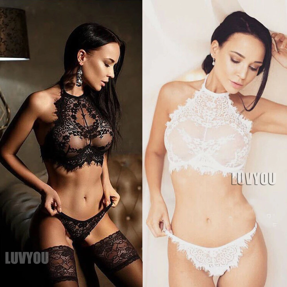 Нижнее белье сексуальный горячий Эротический бюстгальтер + стринги комплект