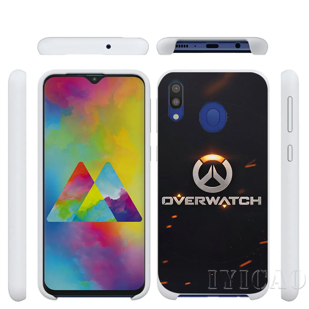 IYICAO Overwatch милости жесткий чехол для телефона samsung A2 A20e A70s J4 J8 J6 2018 Plus J7 Duo плюс Чехол