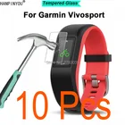 10 шт.лот, ремешок для запястья Garmin Vivosport, твердость 9H, 2.5D, ультратонкий протектор экрана из закаленного стекла