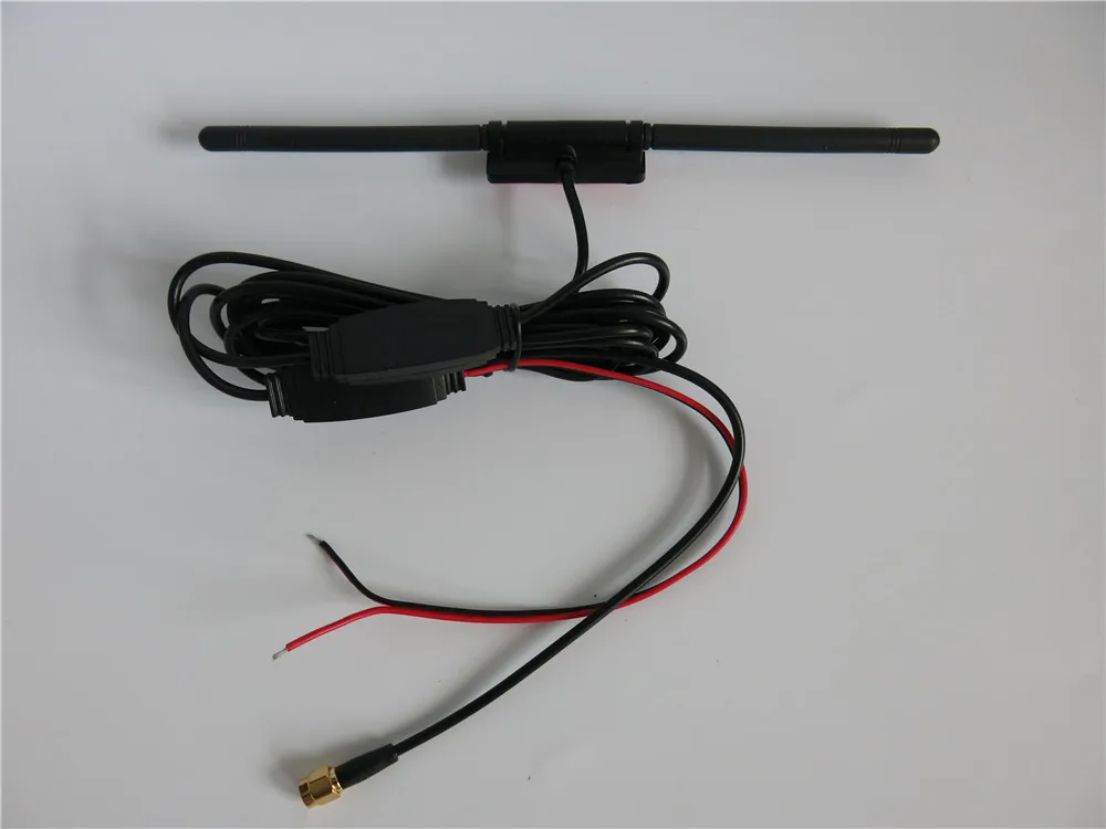 High Speed 110km/h Golden DVB T2 Car DVB-T Double Antenna DVB-T2 T H.264 MPEG4 External USB Digital TV Tuner Russian | Автомобили и