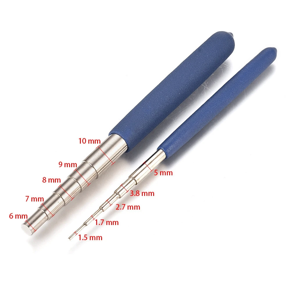 

Diy Manual Winding Tools Jewelry Accessories Blue Nickel Iron Thickness Winding Rod