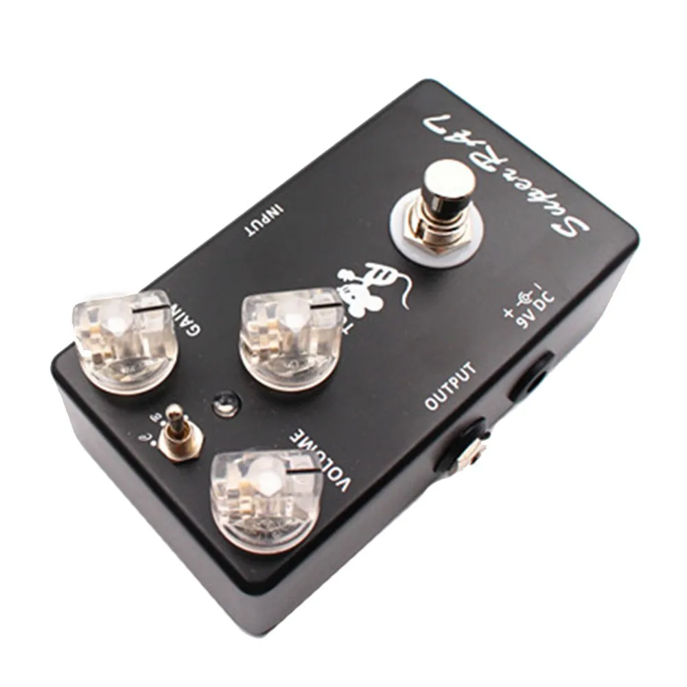 

Upgraded Pro Co RAT Guitar Effect Pedal Mini Chromatic Guitar Tuner Pedal Overdrive Distortion Fuzz Boost LM308 True Bypass