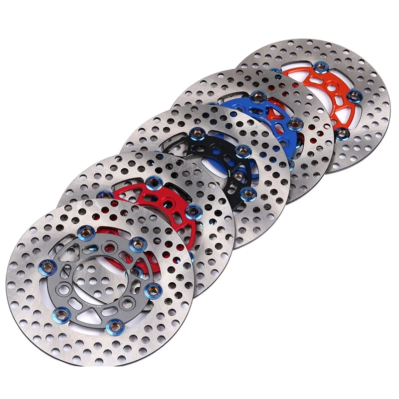 

Motorcycle Aluminum Alloy Floating Brake Discs 200mm Rapid Cooling Brake Pads for Honda AF28 AF18