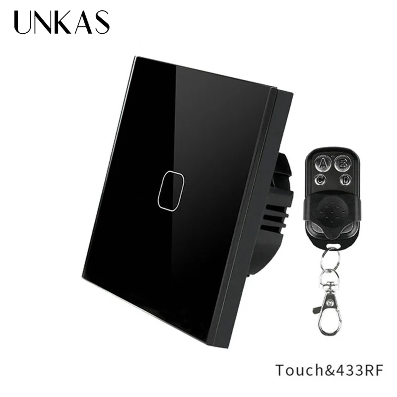 UNKAS стандарт ЕС/Великобритании Умный дом беспроводной пульт дистанционного