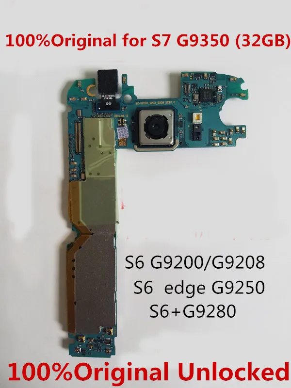 Подарок + TOOLFull Рабочая 100% оригинальный разблокированый для Samsung S7 G9350 32 Гб