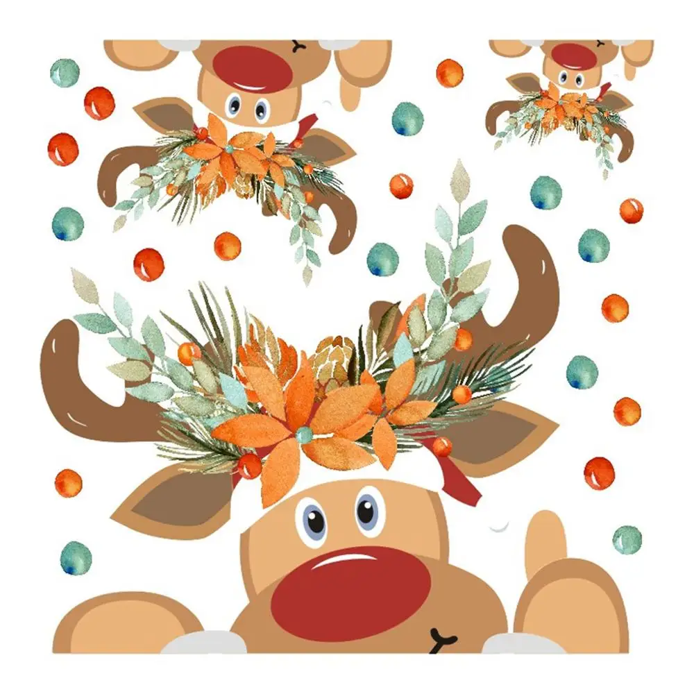 Наклейки на стену для рукоделия рождественские наклейки декоративные дома 4 | Дом