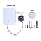 USB-замок для шкафов с отпечатком пальца, с аккумулятором
