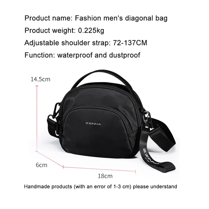 Мужская маленькая сумка-ракушка YoReAi уличные спортивные сумки через плечо