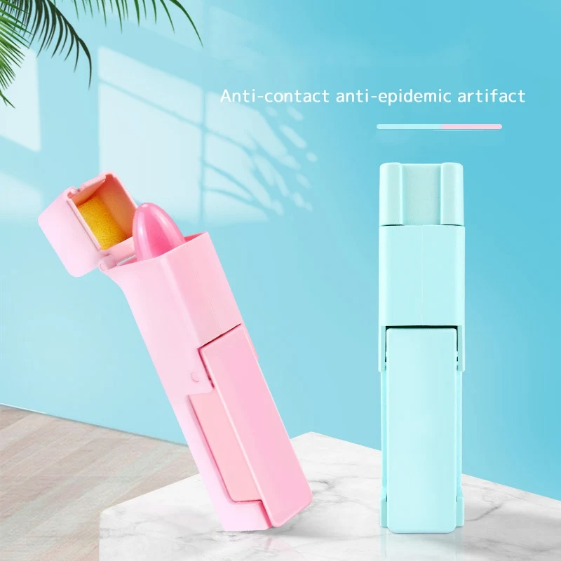 Нет сенсорного открывания двери помощник портативный анти зародыши Лифт кнопка