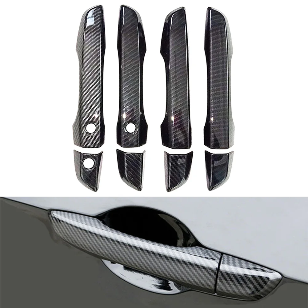 

Накладка на внешнюю дверную ручку для Honda Civic 10th X 2016 2017 2018 2019 из углеродного волокна АБС аксессуары для стайлинга автомобиля