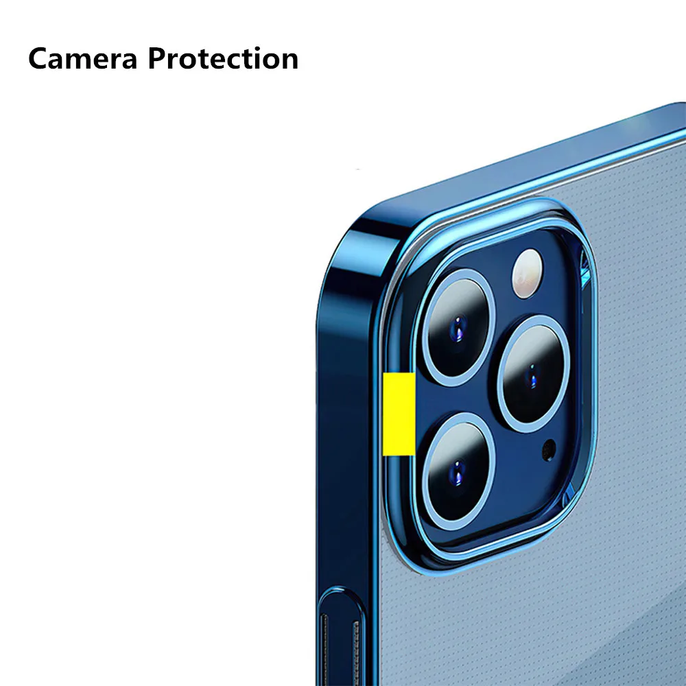 

MOFi Magnetic Case For iPhone 12 Pro Max Adsorption Back Cover Clear Transparent TPU Shell For Apple 12 Mini Case For Magsafe
