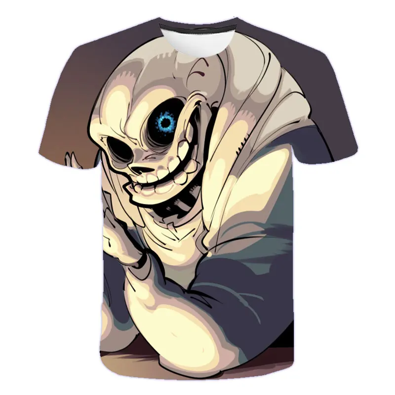

4-14T Undertale 3D T Shirt Boys Girls Children Summer Fashion Kids T-shirt Streetwear Short Sleeve Tops Cool 3D Printed Tees