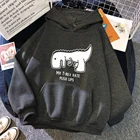 Свитшот Mr T Rex Hates мужской с капюшоном, белый пуловер с динозавром, повседневный модный спортивный костюм в стиле хип-хоп, теплая флисовая уличная одежда