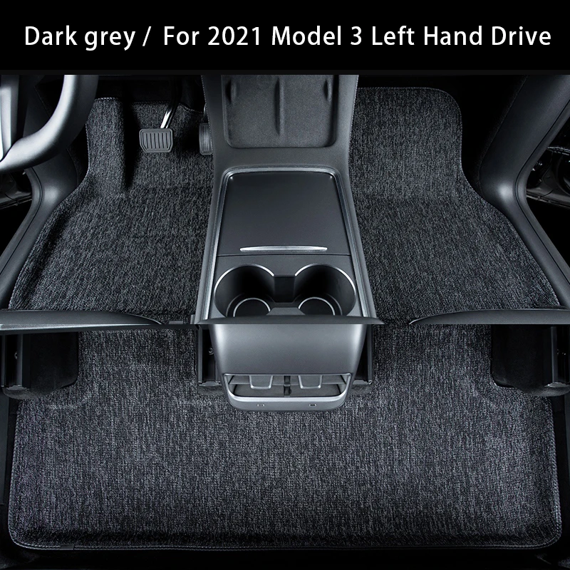 Полное окружение специальный коврик для ног Tesla модель 3 автомобильный
