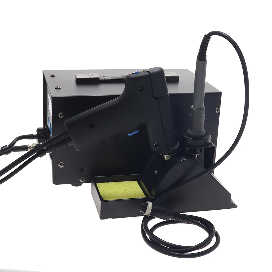 Цифровая паяльная станция YIHUA 948 SMD Высококачественная всасывающая ручка 2 в 1