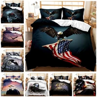 animal proud eagle birds 3d print comforter bedding sets queen twin single size duvet cover set pillowcase home textile luxury