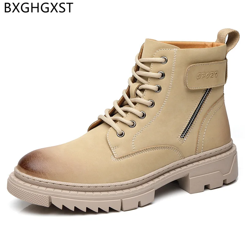 

Ботильоны мужские армейские, натуральная кожа, повседневная обувь для пустыни, роскошные брендовые, 2021