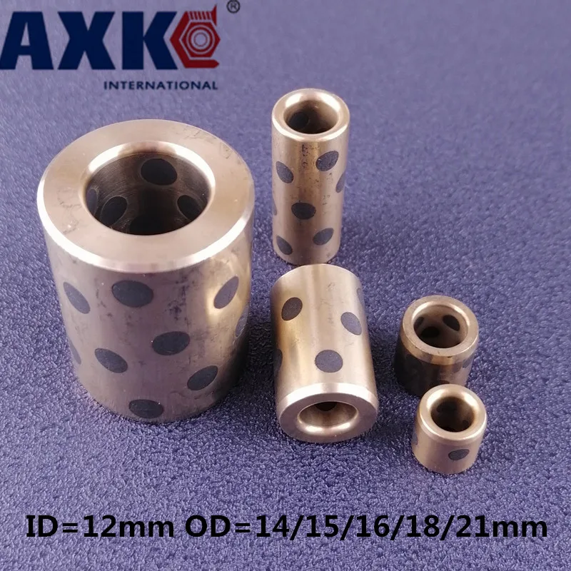 Масло самосмазывающиеся JDB шаровой подшипник линейного графит Медь Комплект