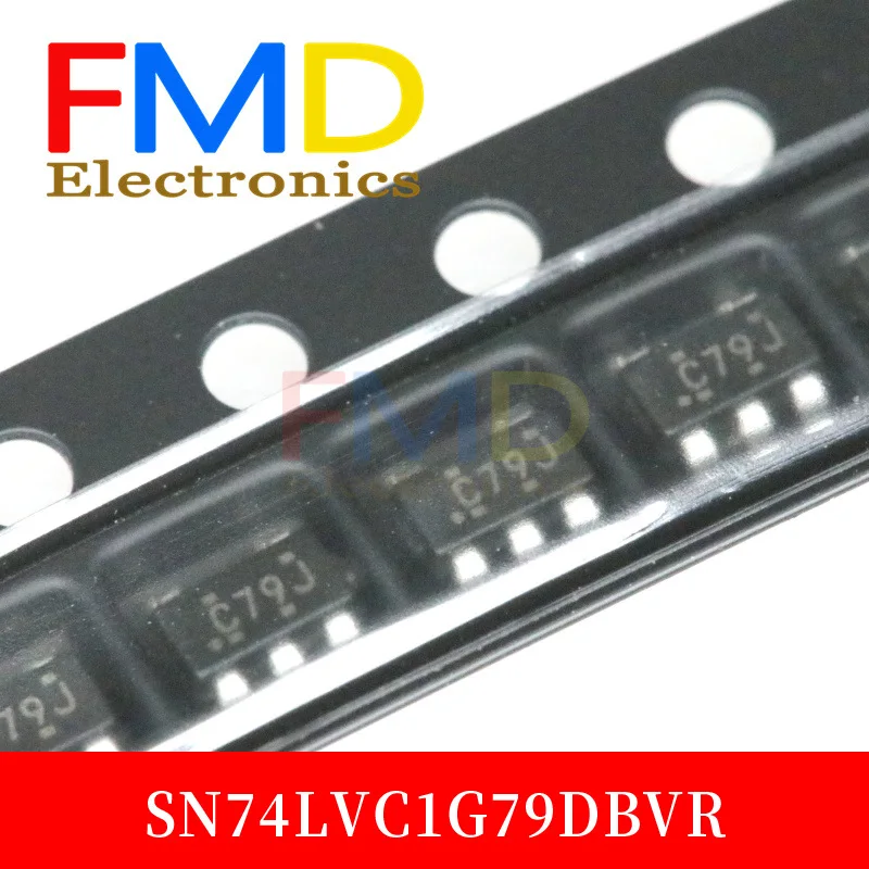 5 шт./лот новый агент SN74LVC1G79DBVR SOT23-5 патч один Класс D триггерный логический чип IC |