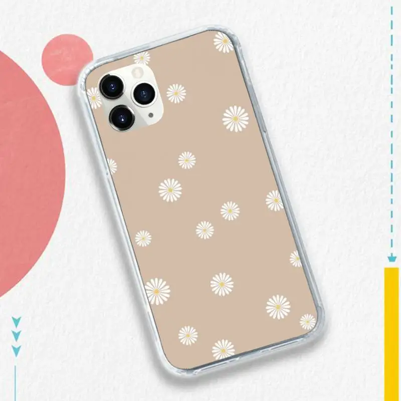 

Chrysanthemum Flowers daisy Phone Case for iPhone 11 12 pro XS MAX 8 7 6 6S Plus X 5S SE 2020 XR