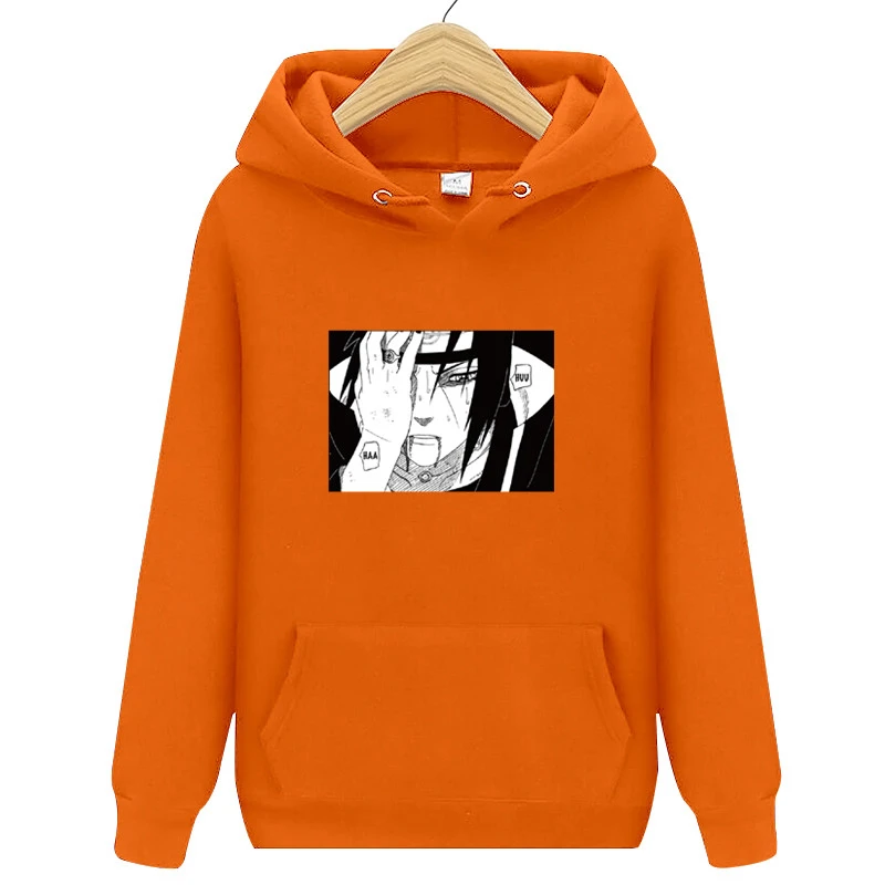 2021 модная уличная одежда толстовка Itachi мужская осенне-зимняя Толстовка в стиле
