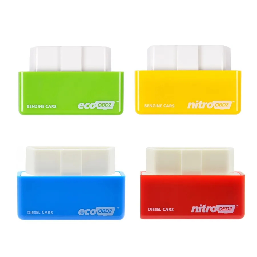 10 шт. Nitro ECU чип тюнинг коробка NitroOBD2 интерфейс OBD разъем и привод больше мощности