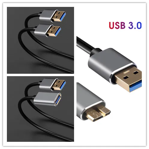 Kebidumei Супер Скоростной HDD USB 3 0 кабель к Micro типа A штекер/USB мужчина