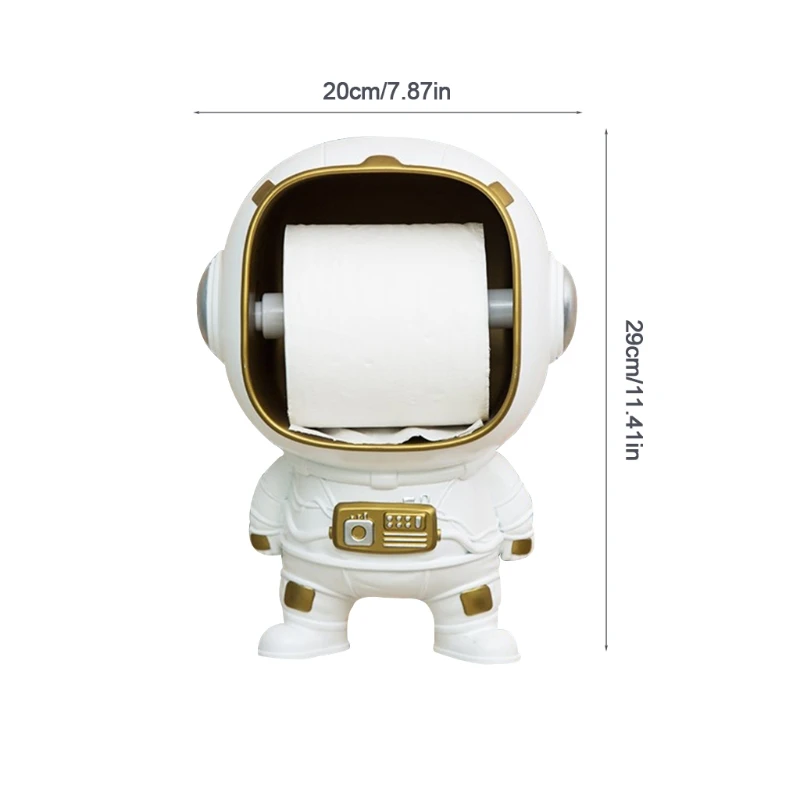 

Practical and Creative Astronaut Tissue Holder Suitable for Home Dorm Office