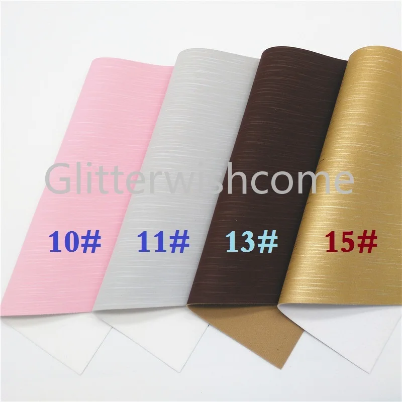 Glitterwishcome 21X29 см A4 размер винил для бантов рисунок шелк Синтетическая кожа искусственная кожа листы для бантов, GM635A