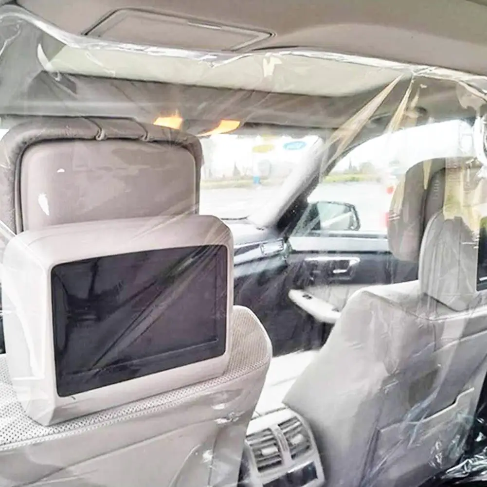 1 4x2 м полностью охватывающая такси прозрачная Автомобильная изоляционная пленка