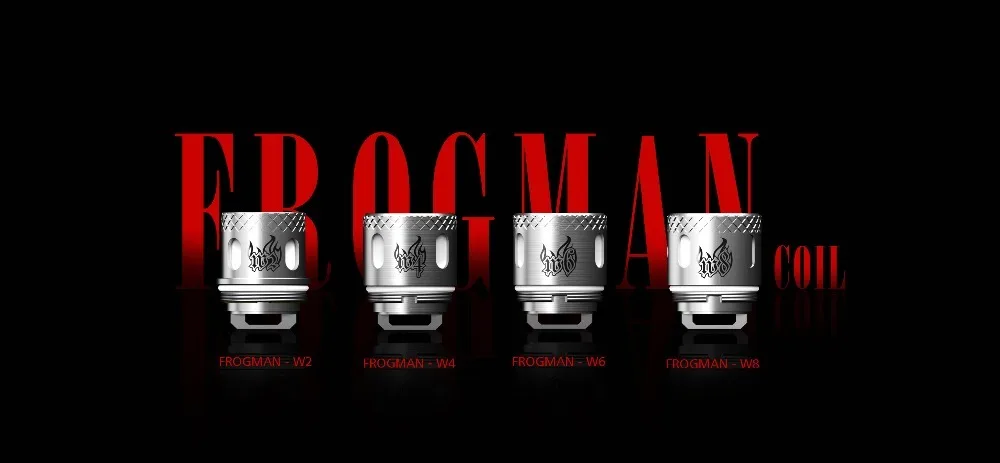 Vaptio электронная сигарета Frogman катушки распылителя Kanthal 0.15ohm 0.2ohm 0.4ohm испаритель катушки голову для frogman танк