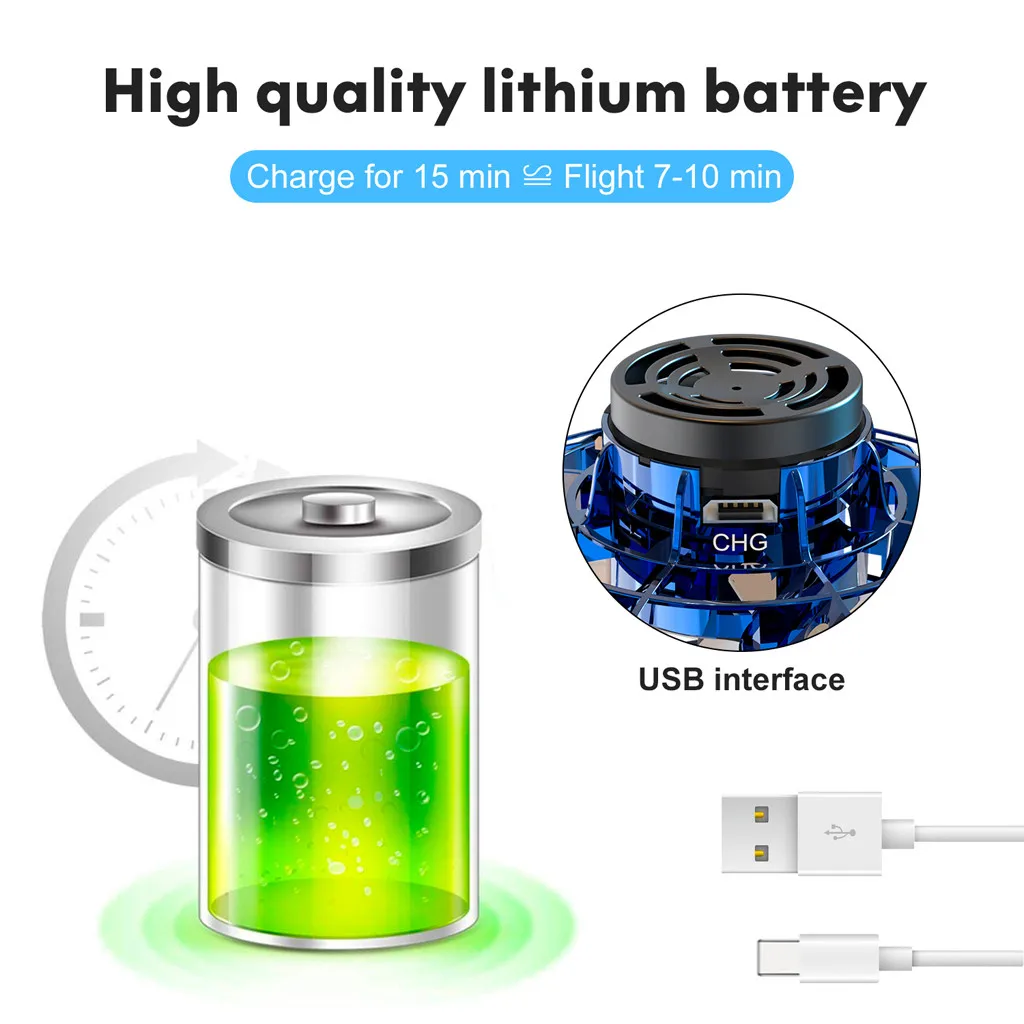 НЛО Дрон игрушки для детей полное покрытие 3d подвижный индукционный