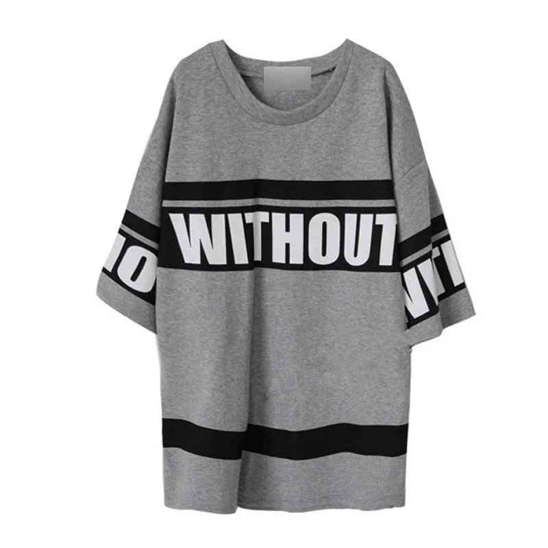 Новое поступление футболка с надписью для беременных свободная полурукавом и