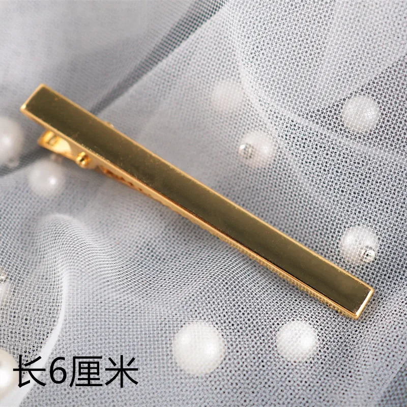 

Crystal Epoxy Resin Hair Clip Mold Hair Accessories Hand-decorated Duckbill Clip Word Clip Mold For Resin