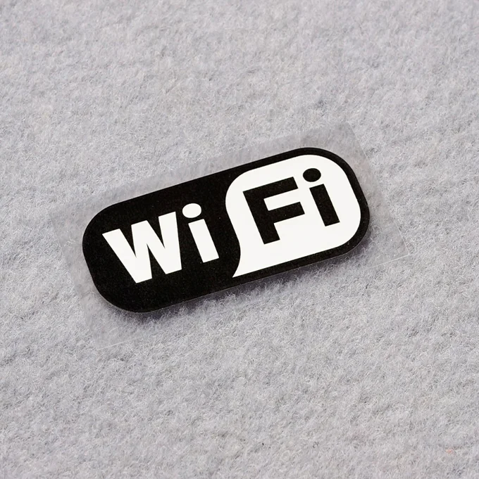 2x виниловые наклейки для автомобиля креативные персонализированные WIFI |