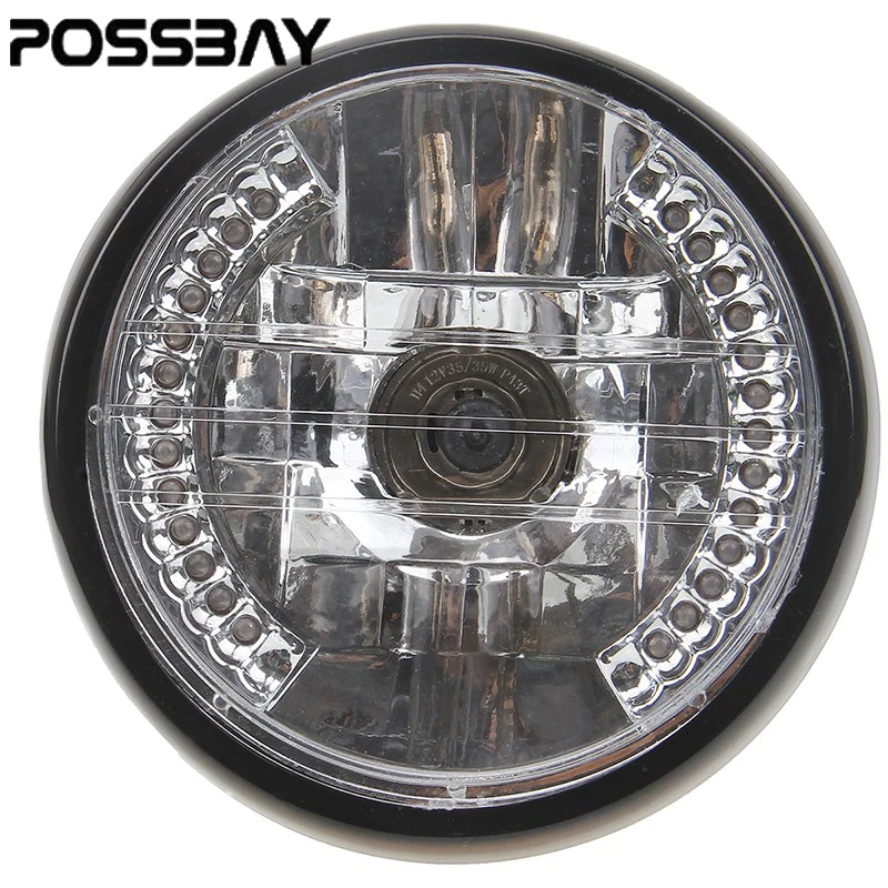 Передсветильник галогенная фасветильник POSSBAY для мотоцикла поворотный сигнал 7