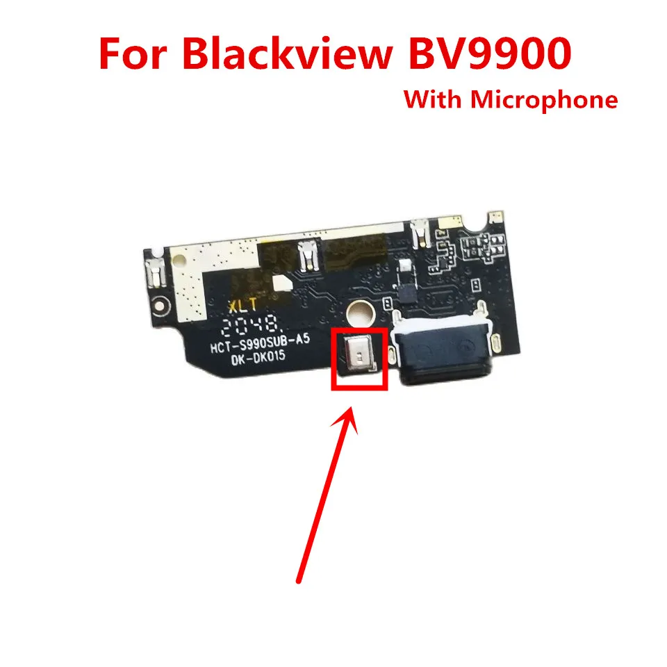

Original New For Blackview BV9900 Cell Phone Inside Parts Usb Board Charging Dock With Microphone FPC Replacement Accessories