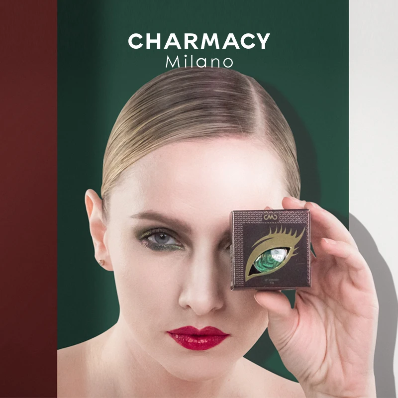 Тени для век хамелеоновые светящиеся мерцающие сгибаемые Металлические тени с