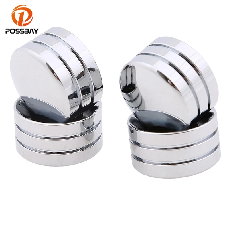 4 шт./компл. крышки болтов с головкой мотоцикла POSSBAY боковой чехол свечой