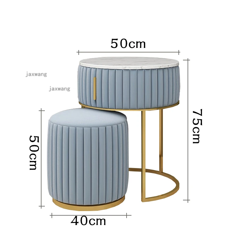 Роскошный скандинасветильник легкий туалетный столик мини стул мебель для