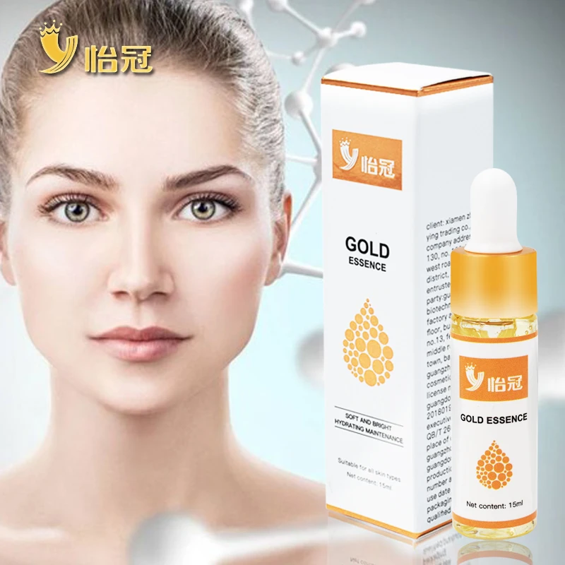 Игуань с покрытыем цвета чистого 24 каратного золота Сыворотки эфирное масло крем